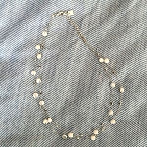 Silver Dot Necklace